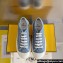 Fendi Domino Women/Men FF Blue denim low-tops Sneakers 2024