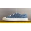 Fendi Domino Women/Men FF Blue denim low-tops Sneakers 2024