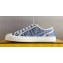 Fendi Domino Women/Men FF canvas fabric low-tops Sneakers Light Blue Top Quality 2024