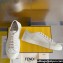Fendi Domino Women/Men FF canvas fabric low-tops Sneakers White Top Quality 2024