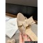 Dior Heel 8cm Adiorable Heeled Slides in Nude Fringed Grosgrain with Bow and Pearl 2024