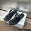Dior Heel 5.5cm Thong Sandals in Calfskin Black with Studs 2024