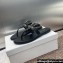 Dior Heel 5.5cm Thong Sandals in Calfskin Black with Studs 2024