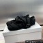 Dior Songe Ballet Flats in Black Fringed Grosgrain 2024