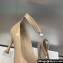 Dior Heel 8cm Jolie Dior Pumps in Nude Patent Calfskin 2024