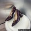 Dior Heel 8.5cm C'est Pumps in Patent Calfskin Burgundy 2024