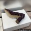 Dior Heel 8.5cm C'est Pumps in Patent Calfskin Burgundy 2024