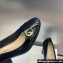 Dior Heel 8.5cm C'est Pumps in Patent Calfskin Black 2024