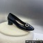 Dior Heel 3.5cm C'est Pumps in Patent Calfskin Black 2024