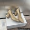 Dior Heel 8.5cm C'est Pumps in Patent Calfskin Beige 2024