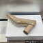 Dior Heel 8.5cm C'est Pumps in Patent Calfskin Beige 2024