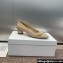 Dior Heel 3.5cm C'est Pumps in Patent Calfskin Beige 2024