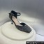 Dior Heel 5.5cm LA CIGALE Sandals in Suede Black with Studs and Crystal Ball 2024