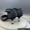 Dior Heel 5.5cm LA CIGALE Sandals in Suede Black with Studs and Crystal Ball 2024