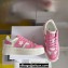 Dior Calfskin and Suede Star Platform Sneakers Pink Top Quality 2024