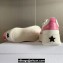 Dior Calfskin and Suede Star Platform Sneakers Pink Top Quality 2024