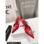 Dolce & Gabbana Heel 10cm Satin mules Red with gemstone embroidery 2024