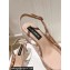 Dolce & Gabbana Heel 6.5cm Rainbow lace slingbacks in lurex lace Nude 2024