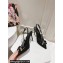 Dolce & Gabbana Heel 10cm Rainbow lace slingbacks in lurex lace Black 2024