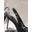 Dolce & Gabbana Heel 10cm Rainbow lace slingbacks in lurex lace Black 2024