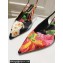 Dolce & Gabbana Heel 6.5cm/9.5cm Gabardine slingbacks in Print Black 2024