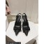 Dolce & Gabbana Heel 10cm Slingbacks Satin Black with Bow and DG logo 2024