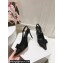 Dolce & Gabbana Heel 10cm Slingbacks Satin Black with Bow and DG logo 2024