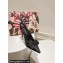 Dolce & Gabbana Heel 10cm Slingbacks Satin Black with Bow and DG logo 2024