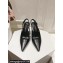 Dolce & Gabbana Heel 4.5cm/6.5cm/10cm slingbacks with DG logo in Calfskin Black 2024