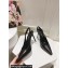 Dolce & Gabbana Heel 4.5cm/6.5cm/10cm slingbacks with DG logo in Calfskin Black 2024