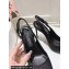 Dolce & Gabbana Heel 4.5cm/6.5cm/10cm slingbacks with DG logo in Satin Black 2024