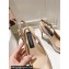 Dolce & Gabbana Heel 4.5cm/6.5cm/10cm slingbacks with DG logo in Satin Beige 2024