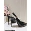 Dolce & Gabbana Heel 4.5cm/6.5cm/10cm slingbacks with DG logo in Croco Pattern Black 2024
