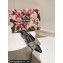 Dolce & Gabbana Heel 4.5cm Slingbacks Croco Pattern Black with rhinestones Bow and DG logo 2024