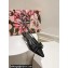 Dolce & Gabbana Heel 4.5cm Slingbacks Satin Black with Bow and DG logo 2024
