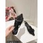 Dolce & Gabbana Heel 4.5cm Slingbacks Satin Black with Bow and DG logo 2024