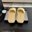Chanel Braided Raffia CC Logo Mules Beige 2024