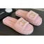 Chanel Braided Raffia CC Logo Mules Pink 2024