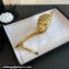 Chanel Pearl Heel 8cm Camellia Mules Gold 2024