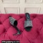 Dolce & Gabbana Heel 6.5cm Satin mules Black with rhinestones 2024
