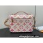 Louis Vuitton Monogram Tiles canvas Pochette Métis Bag M11461 Coral 2024