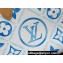 Louis Vuitton Monogram Tiles canvas OnTheGo MM Bag M11262 LV By The Pool Lagoon Blue 2024