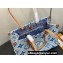 Louis Vuitton Monogram Tiles canvas OnTheGo MM Bag M11262 LV By The Pool Lagoon Blue 2024