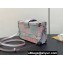 Louis Vuitton Petite Malle Bag M82002 Croco Pattern Pink 2024