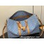 Louis Vuitton Monogram Denim Keepall Bandoulière 45 Bag M25334 LV By The Pool Sky Blue 2024