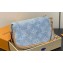 Louis Vuitton Monogram Denim Mini Pochette Accessoires Bag M82960 LV By The Pool Sky Blue 2024