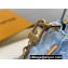 Louis Vuitton Monogram Denim Mini Pochette Accessoires Bag M82960 LV By The Pool Sky Blue 2024