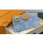 Louis Vuitton Monogram Denim Key Pouch M82961 LV By The Pool Sky Blue 2024