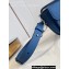 Louis Vuitton Cowhide leather Pilot Wearable Wallet Bag Blue 2024