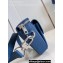 Louis Vuitton Cowhide leather Pilot Wearable Wallet Bag Blue 2024